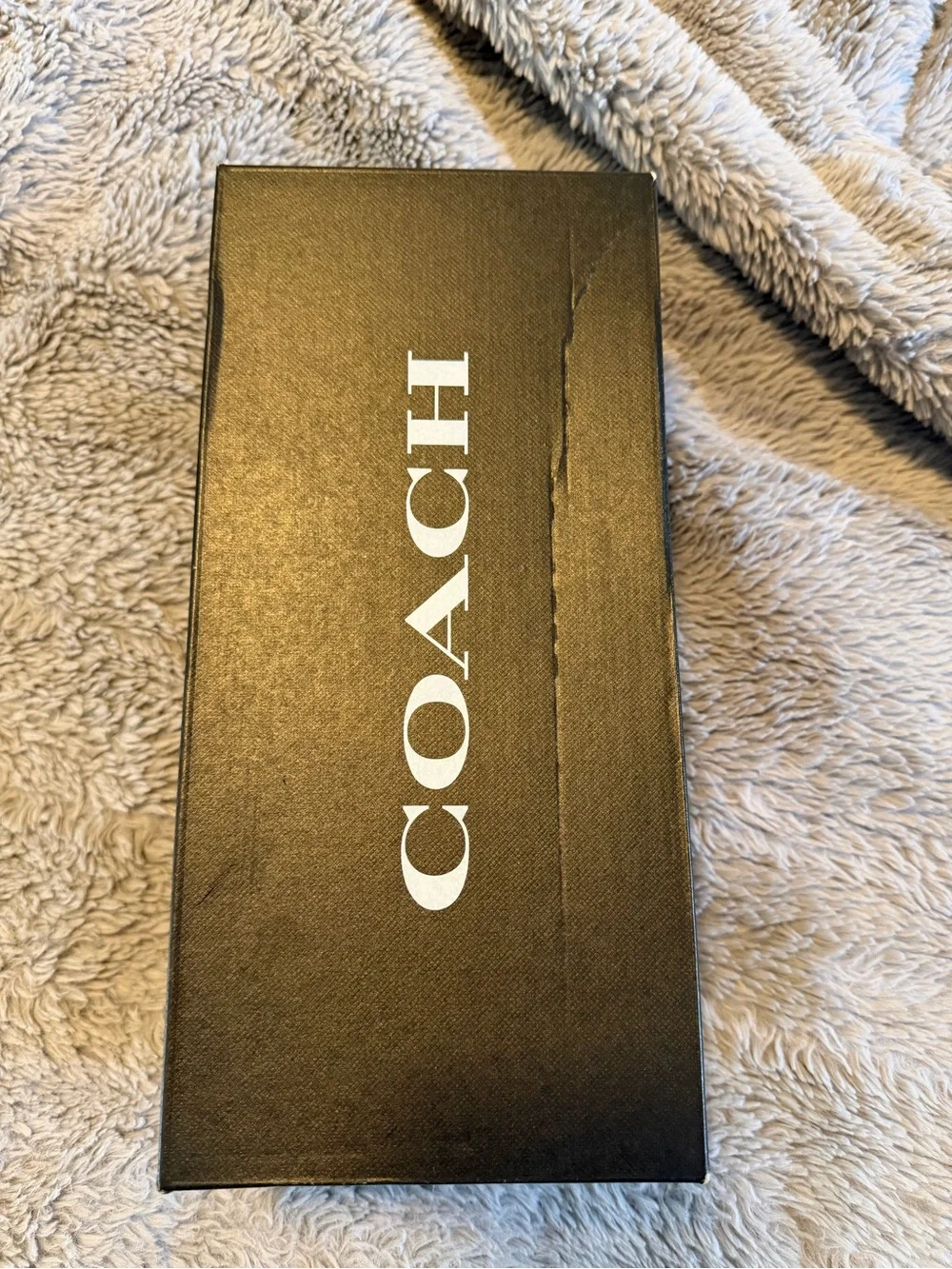 Coach Silver Quilted Block Heel Mule Sandals- BRAND NEW! Never worn!